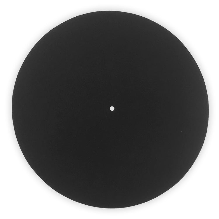 12″ Blank Slipmats – Extra Thick Fatty Blank Slipmats BLACK